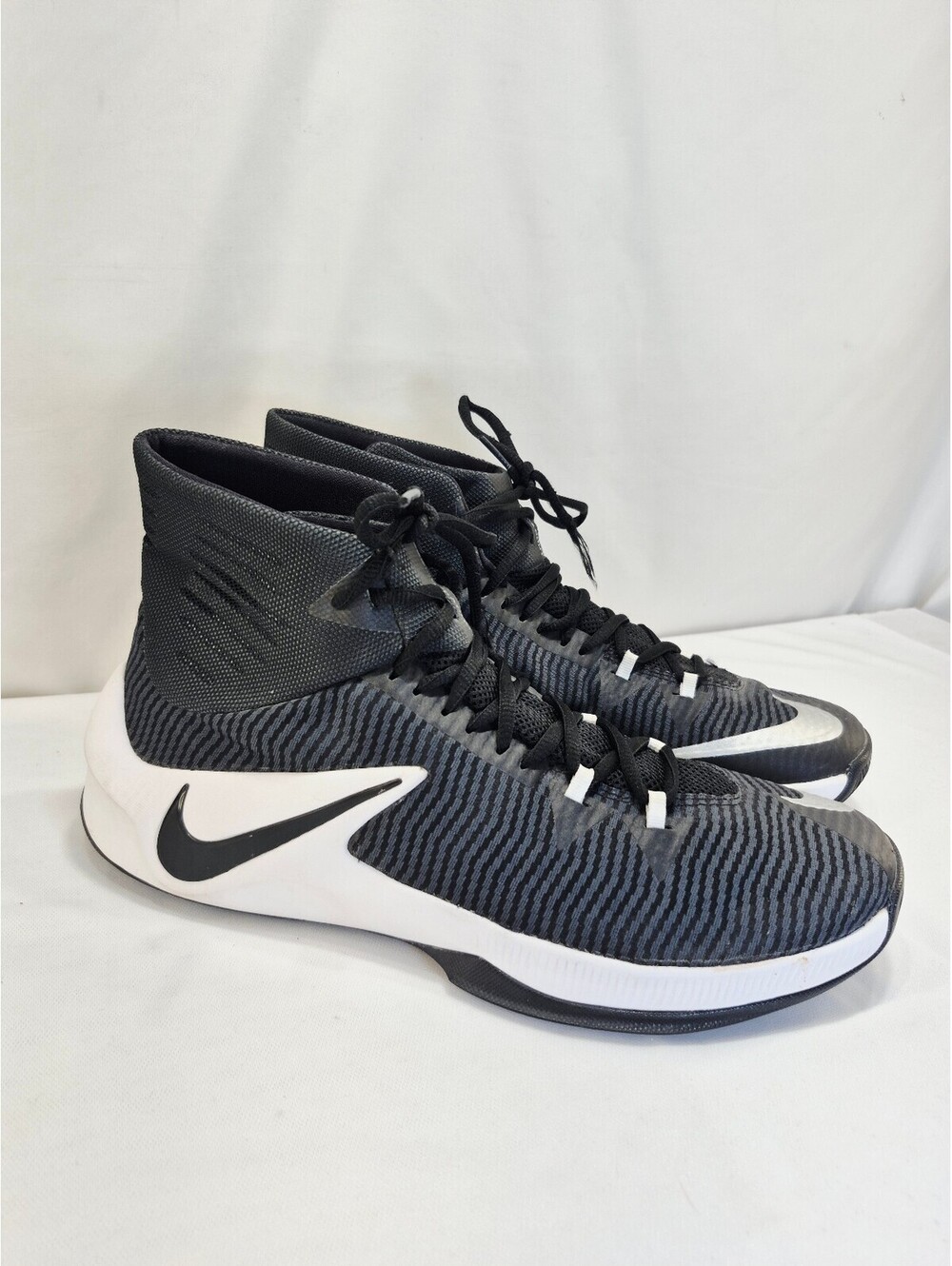 Nike Zoom Clear Out Black Basketball Sneakers Men's 12
